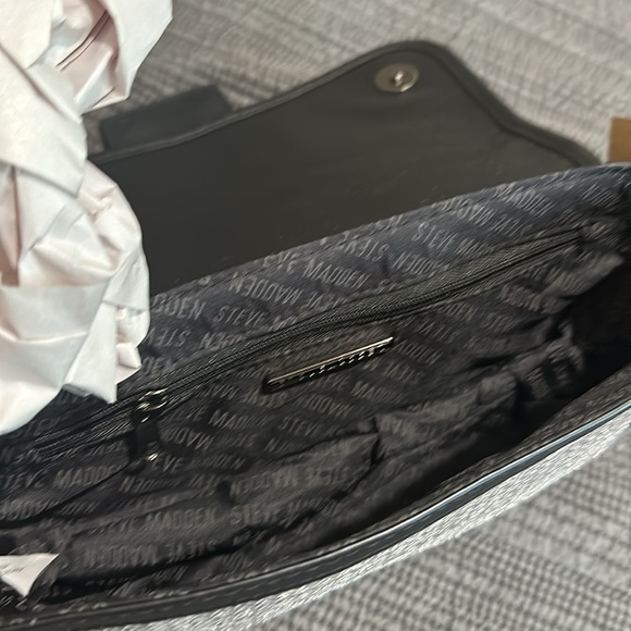 Steve Madden || NWT || Black Multi Genevieve Sequin Purse - Picture 5 of 7